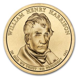 2009 D William Henry Harrison Presidential Dollar