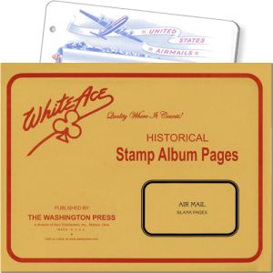 White Ace United States Air Mail Blank Pages S-210