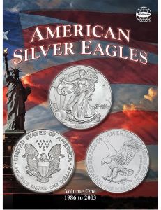 SALE! Whitman Coin Folder #4905 American Silver Eagles Volume 1 1986 - 2003