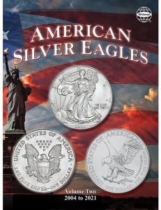 SALE! Whitman Coin Folder #4906 American Silver Eagles Volume 2 2004 - 2021