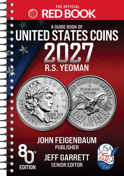 2027 Red Book A Guide Book of United States Coins 80th Edition by
