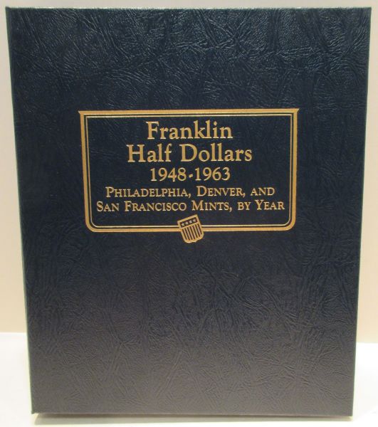 WHITMAN CLASSIC Franklin Halves 1948-1963 Album #9126 