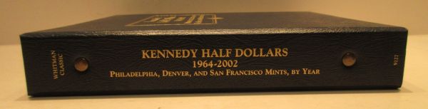 Whitman US Kennedy Half Dollar Coin Album 1964-2002  #9127 